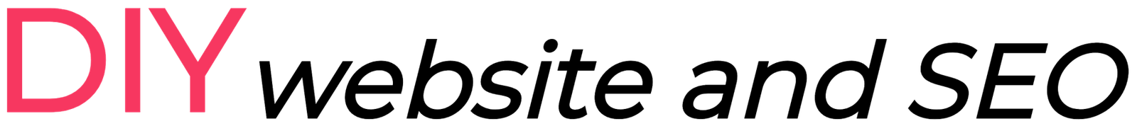 DIY website and SEO Training guide main logo used